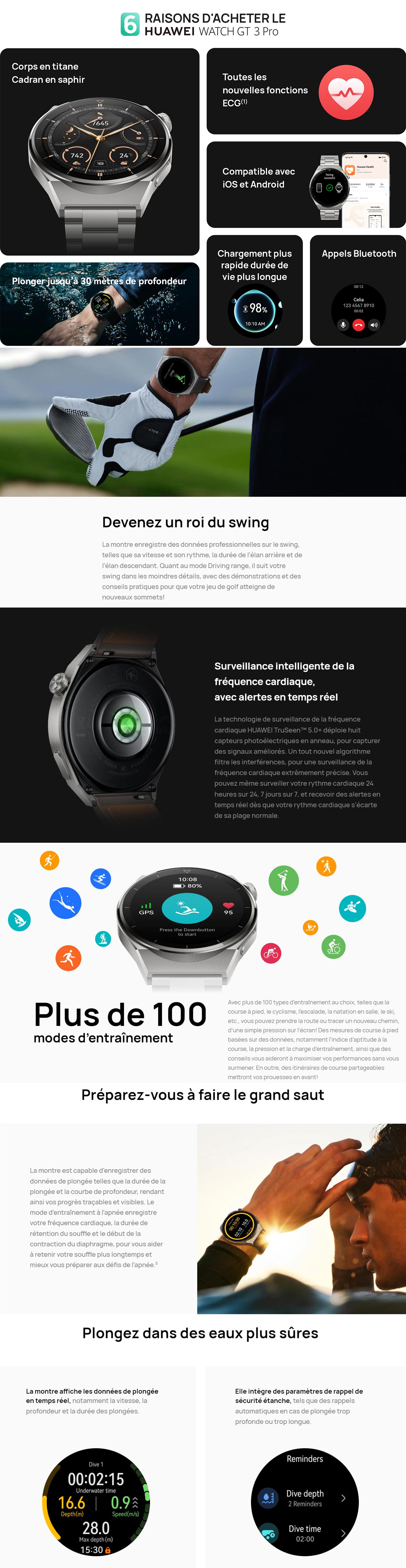 Smartwatch Huawei GT3 Pro